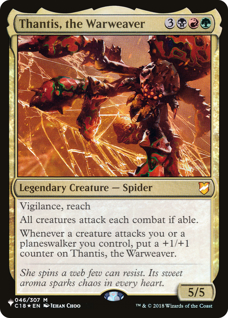 Thantis, the Warweaver [The List] | Chromatic Games