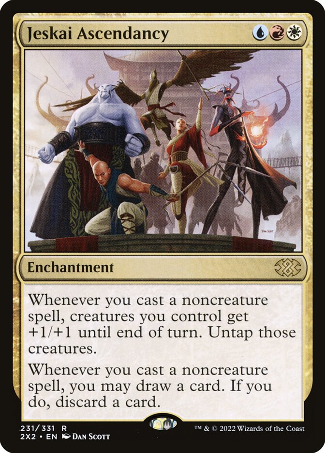 Jeskai Ascendancy 231/331 (Double Masters 2022)  - Foil | Chromatic Games