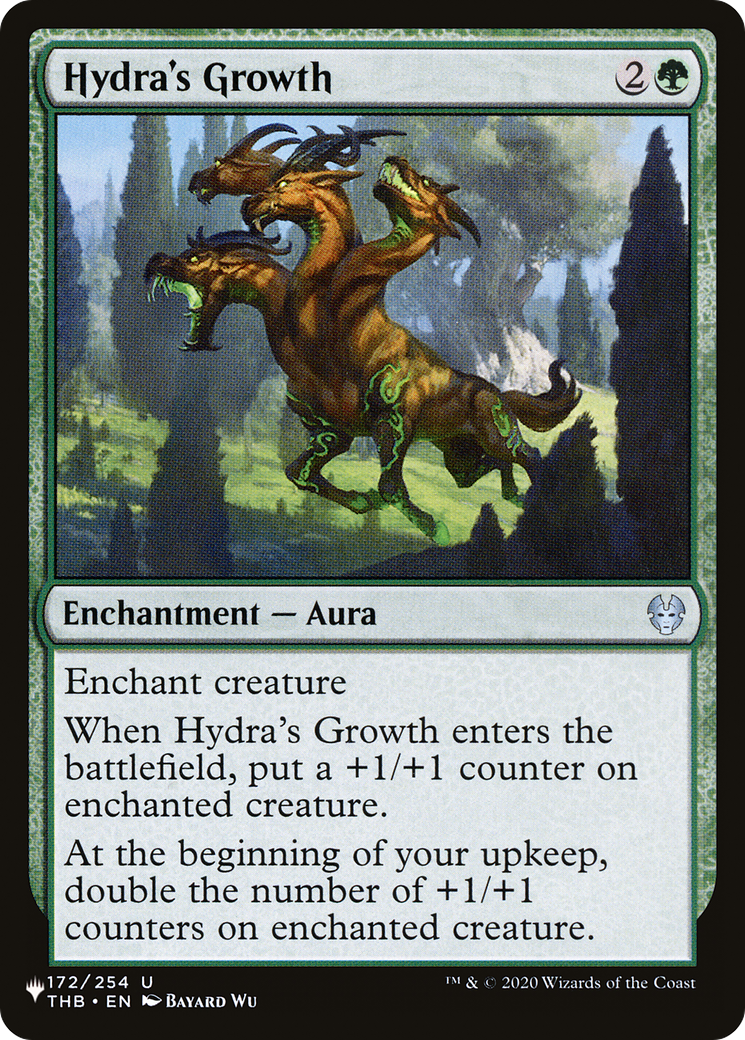 Hydra's Growth [The List Reprints] | Chromatic Games