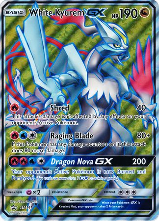 White Kyurem GX (SM141) (Jumbo Card) [Sun & Moon: Black Star Promos] | Chromatic Games