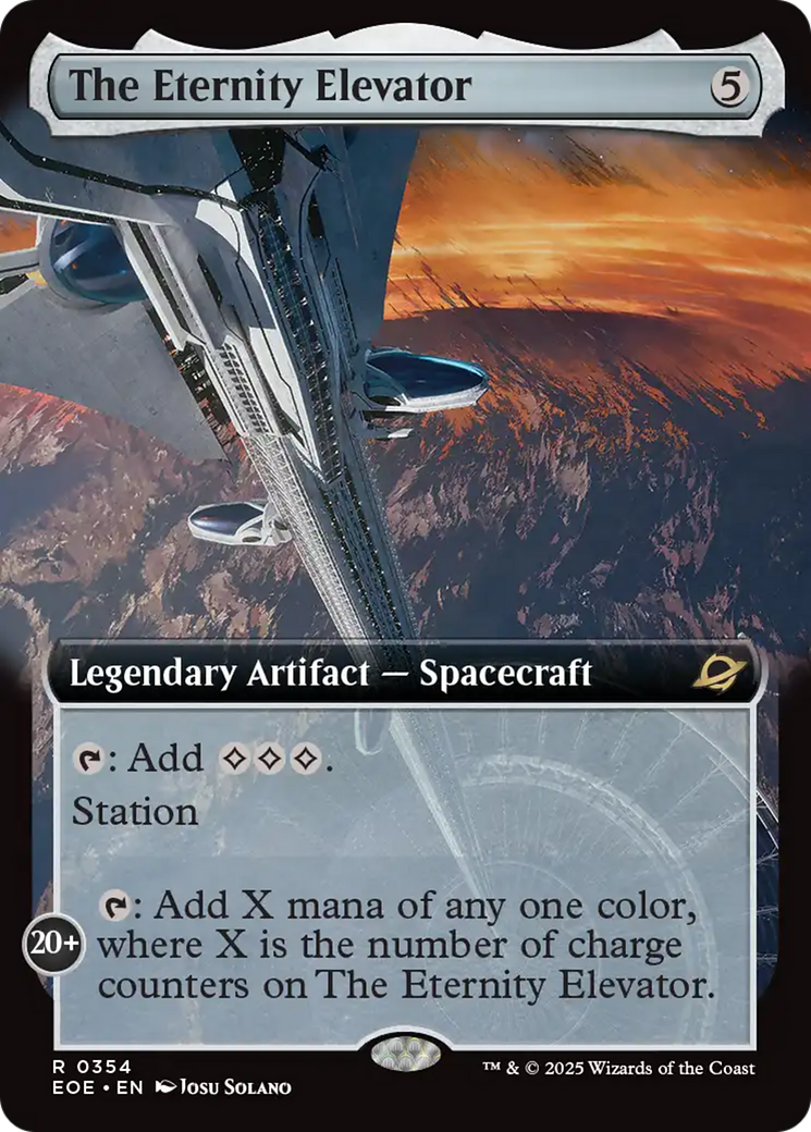 The Eternity Elevator (Extended Art) [Edge of Eternities] | Chromatic Games