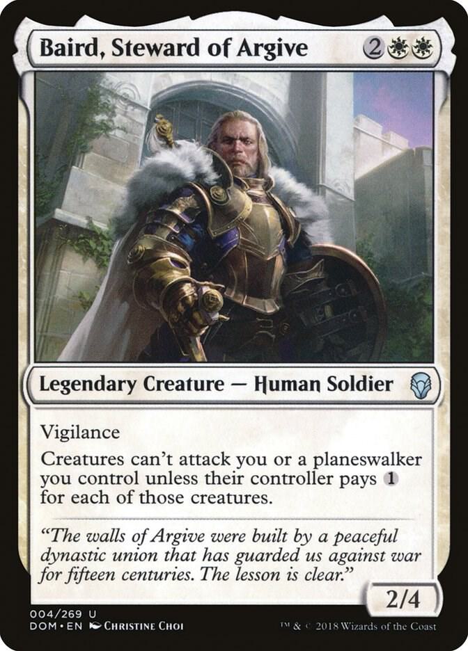 Baird, Steward of Argive 4/269 (Dominaria)  | Chromatic Games