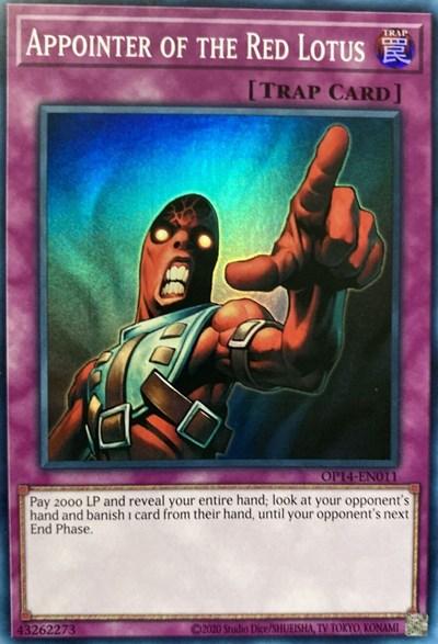Appointer of the Red Lotus [OP14-EN011] Super Rare | Chromatic Games