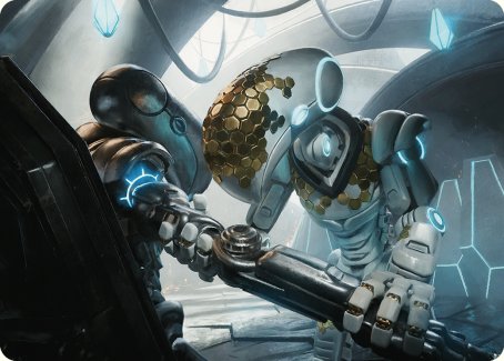 Myr Kinsmith Art Card [Phyrexia: All Will Be One Art Series] | Chromatic Games