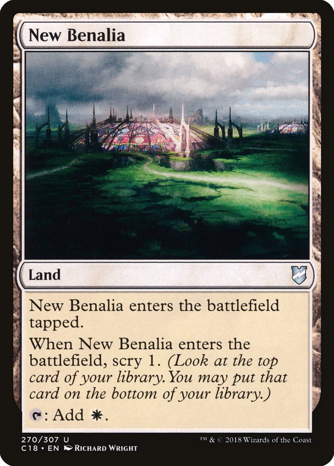 New Benalia 270/307 (Commander 2018)  | Chromatic Games