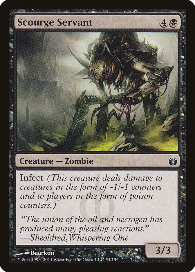 Scourge Servant 54/155 (Mirrodin Besieged)  | Chromatic Games