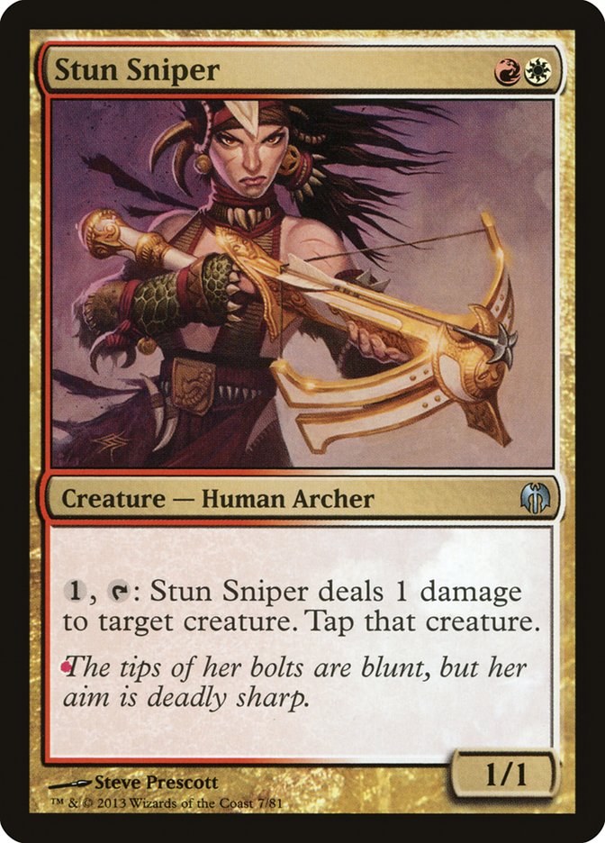 Stun Sniper [Duel Decks: Heroes vs. Monsters] | Chromatic Games