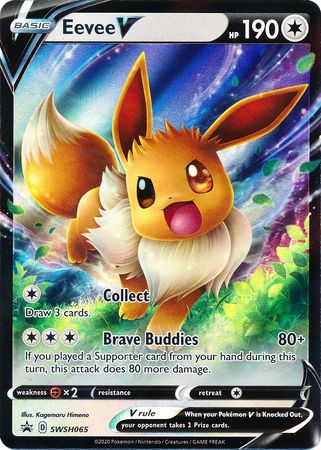 Eevee V (SWSH065) [Sword & Shield: Black Star Promos] | Chromatic Games