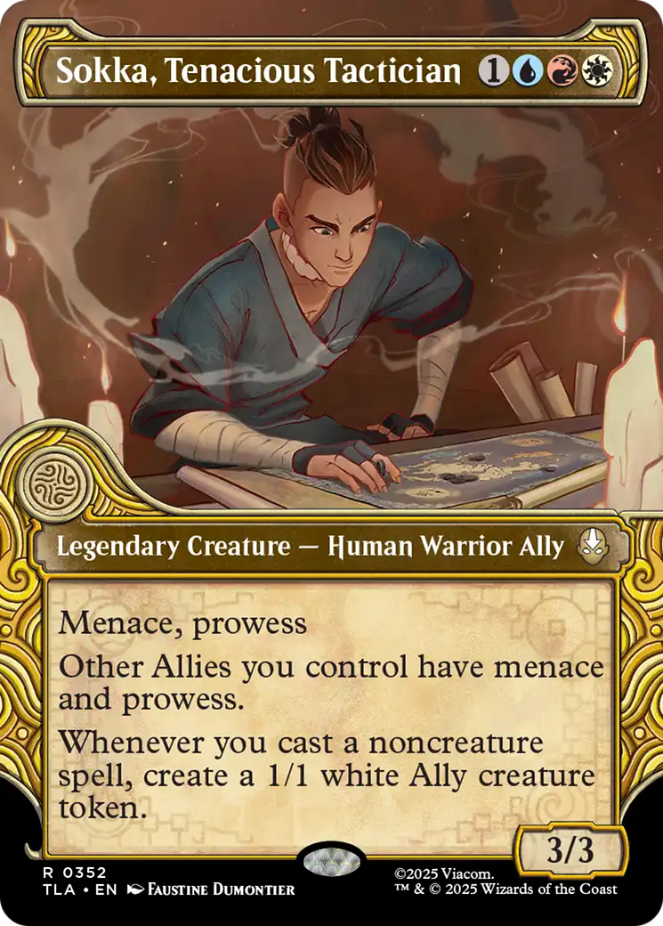 Sokka, Tenacious Tactician (Showcase) [Avatar: The Last Airbender] | Chromatic Games