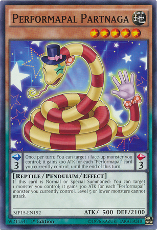 Performapal Partnaga [MP15-EN192] Common | Chromatic Games