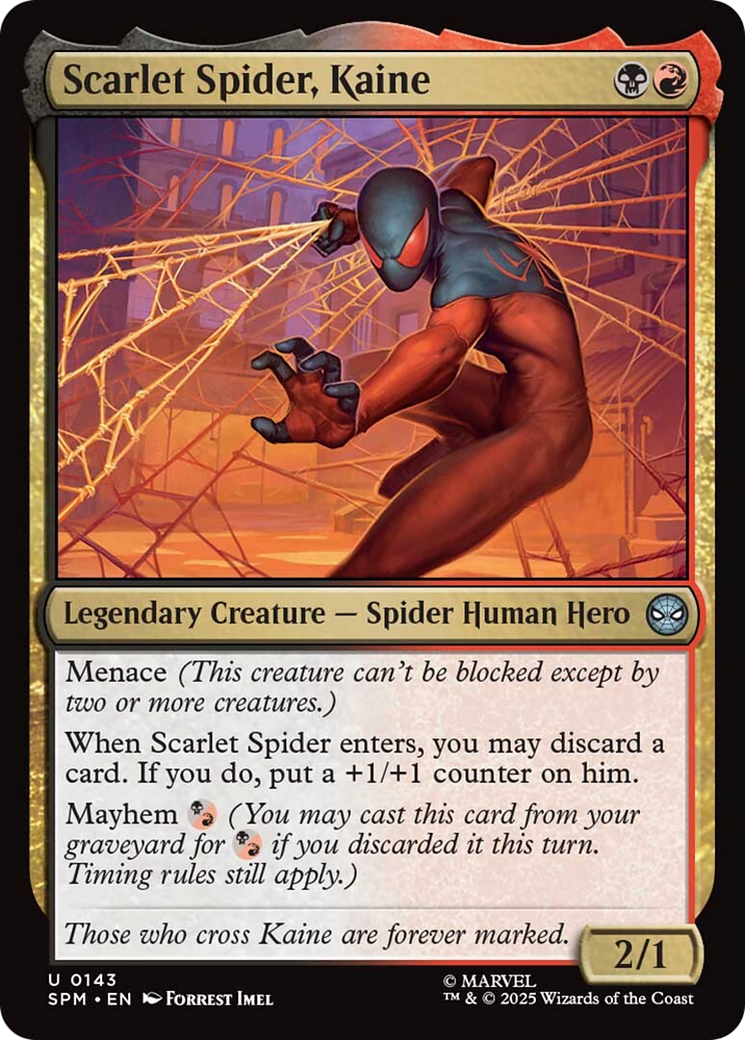 Scarlet Spider, Kaine [Marvel's Spider-Man] | Chromatic Games