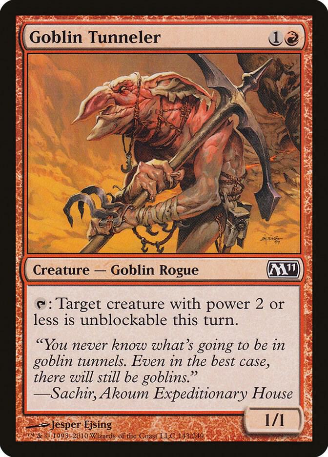 Goblin Tunneler 143/249 (Magic 2011 (M11))  | Chromatic Games