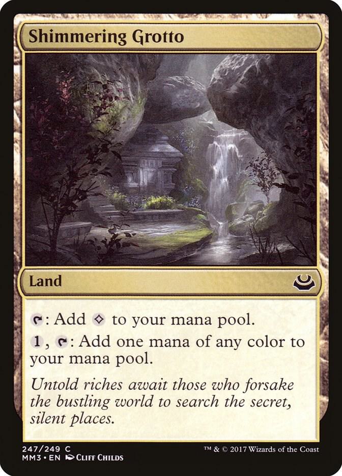 Shimmering Grotto 247/249 (Modern Masters 2017)  | Chromatic Games