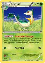 Servine (6/124) [XY: Fates Collide] | Chromatic Games