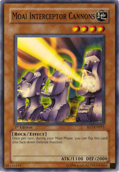 Moai Interceptor Cannons [SD7-EN011] Common | Chromatic Games
