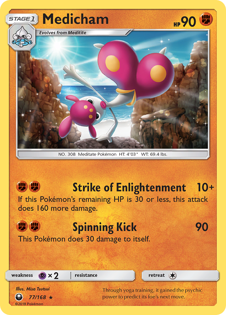 Medicham (77/168) [Sun & Moon: Celestial Storm] | Chromatic Games