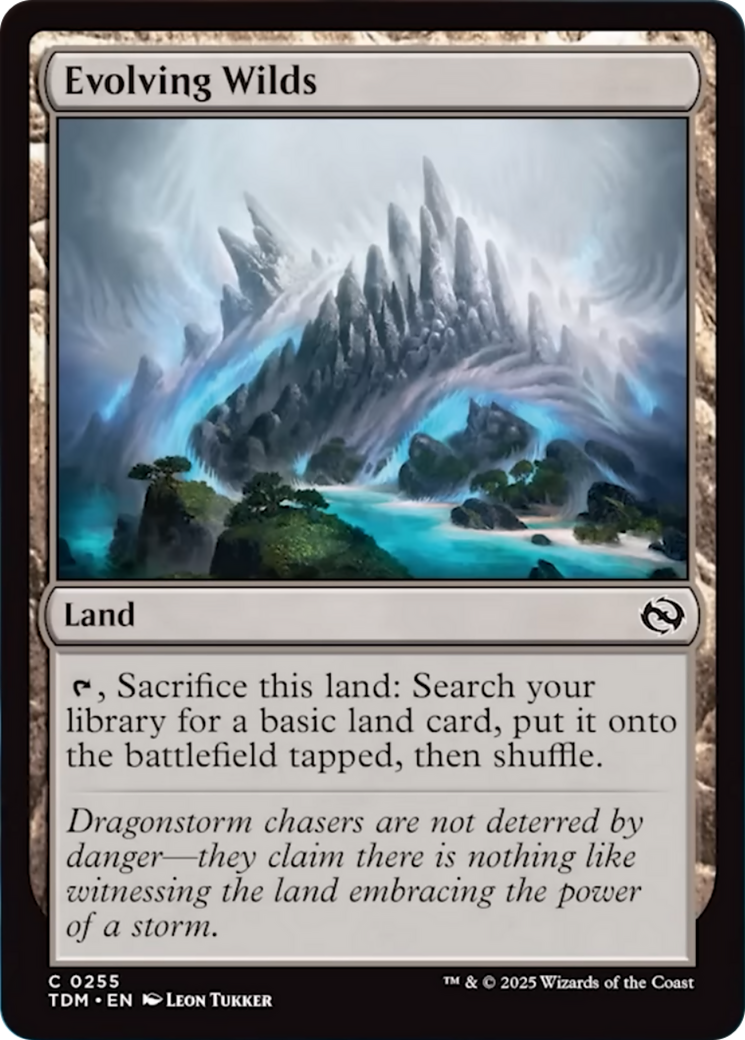 Evolving Wilds [Tarkir: Dragonstorm] | Chromatic Games