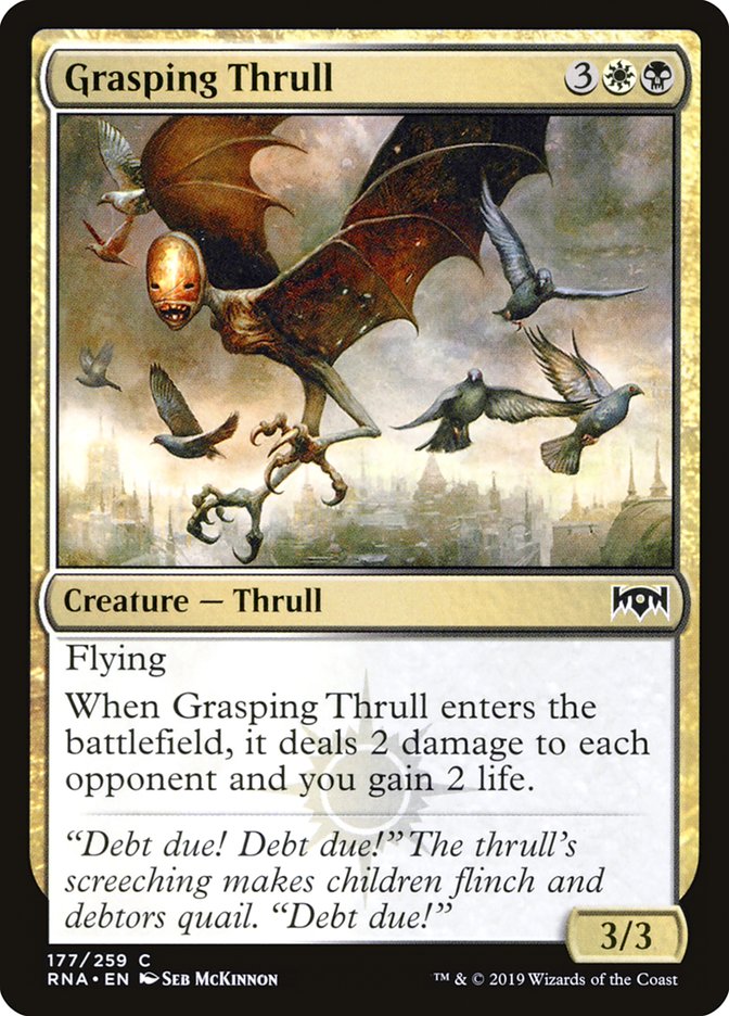 Grasping Thrull 177/259 (Ravnica Allegiance)  | Chromatic Games