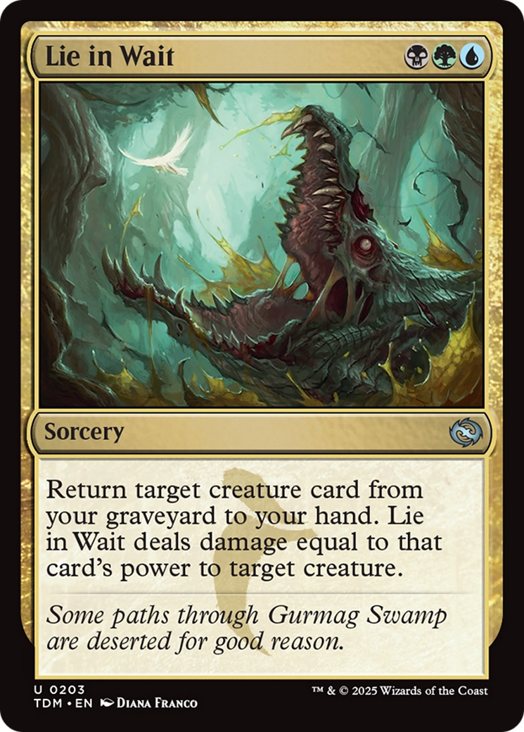 Lie in Wait [Tarkir: Dragonstorm] | Chromatic Games