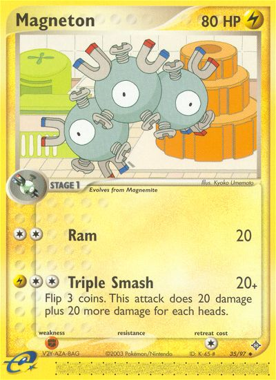 Magneton (35/97) [EX: Dragon] | Chromatic Games