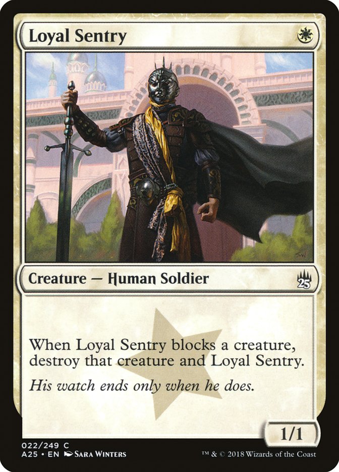 Loyal Sentry 22/249 (Masters 25)  | Chromatic Games