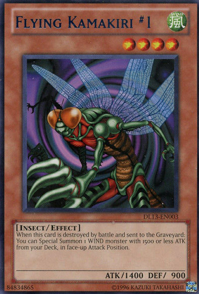 Flying Kamakiri 1 (Blue) [DL13-EN003] Rare | Chromatic Games