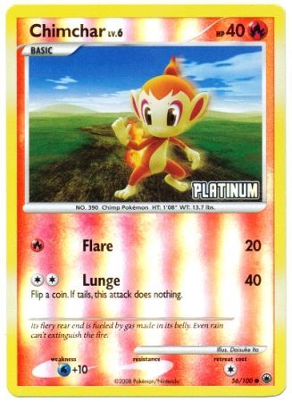 Chimchar (56/100) [Burger King Promos: 2009 Collection] | Chromatic Games