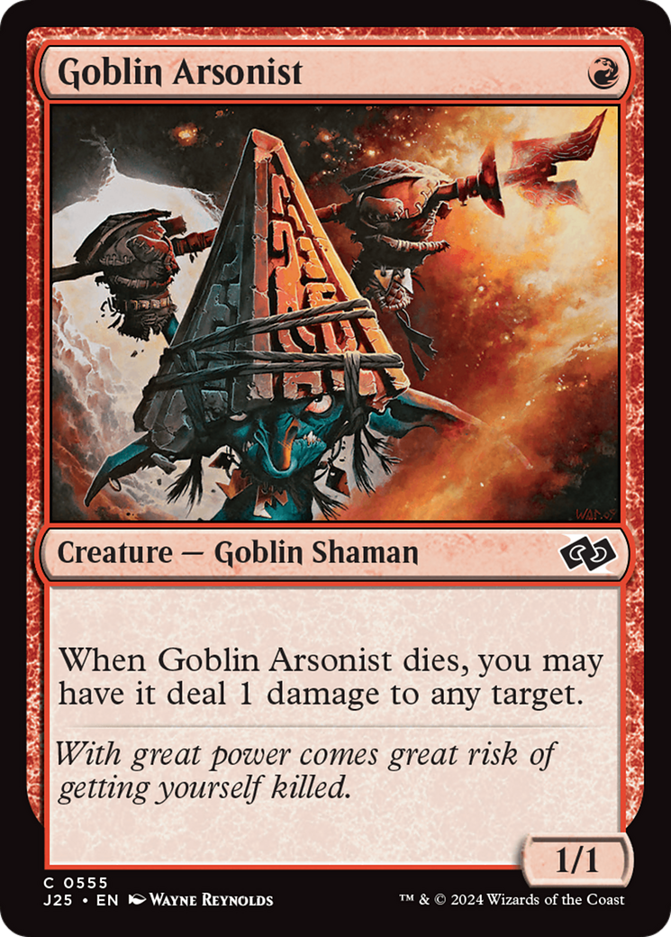 Goblin Arsonist [Foundations Jumpstart] | Chromatic Games