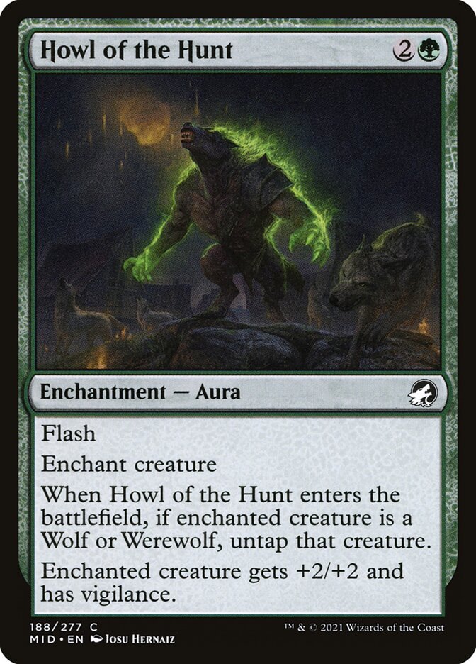 Howl of the Hunt 188 (Innistrad: Midnight Hunt)  | Chromatic Games