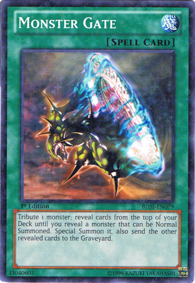 Monster Gate [BP01-EN079] Starfoil Rare | Chromatic Games