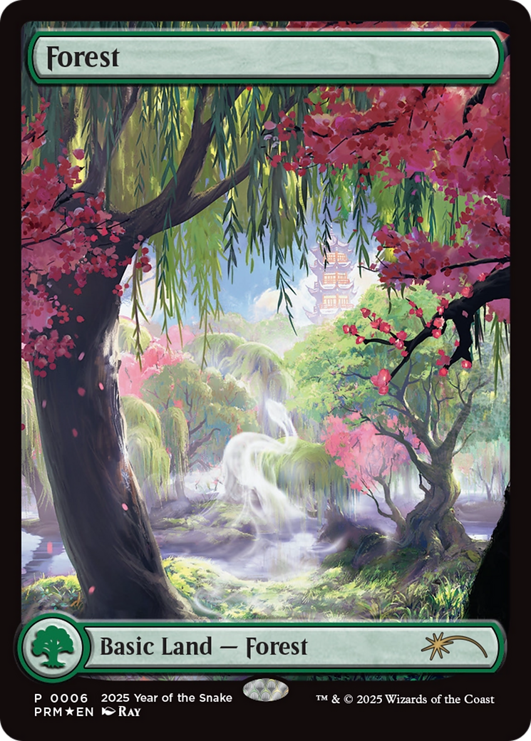 Forest (Year of the Snake 2025) [Standard Showdown Promos] | Chromatic Games