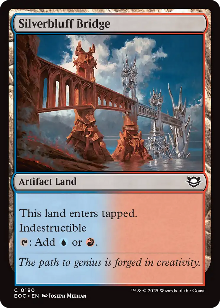 Silverbluff Bridge [Edge of Eternities Commander] | Chromatic Games