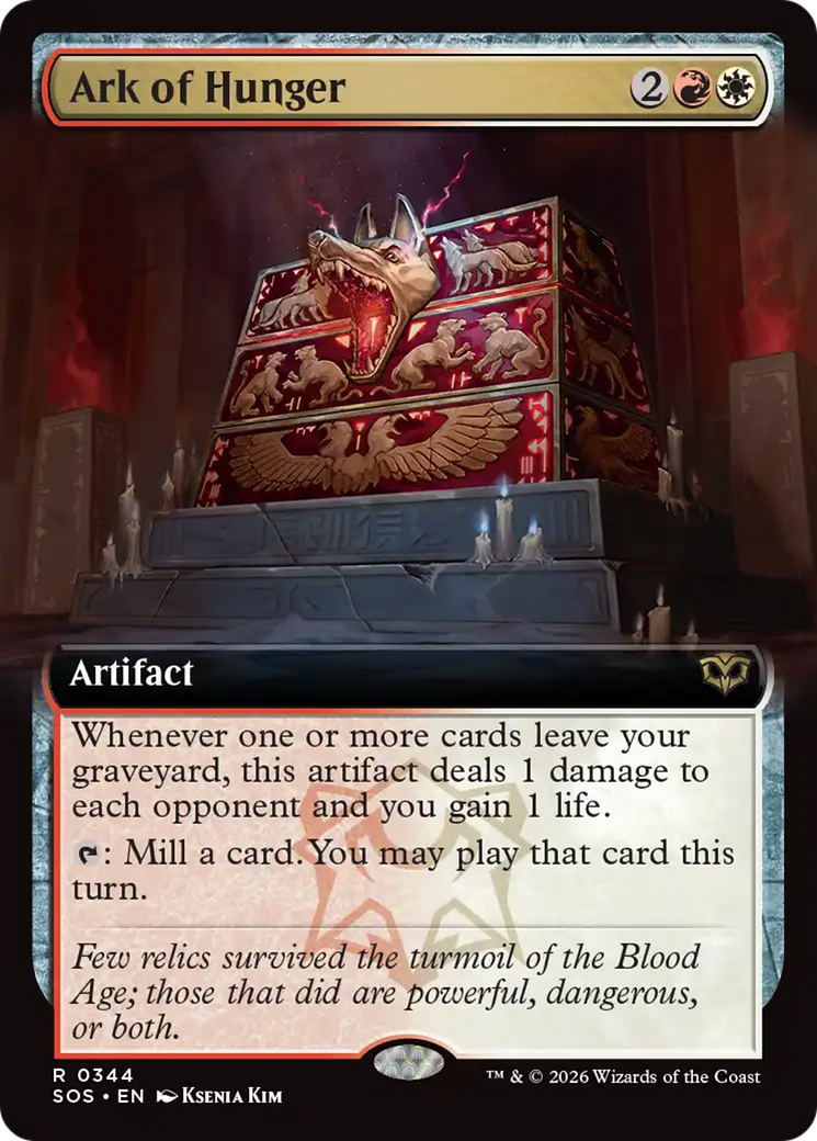 Ark of Hunger (Extended Art) [Secrets of Strixhaven] | Chromatic Games