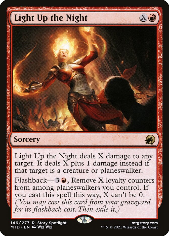 Light Up the Night 146 (Innistrad: Midnight Hunt)  | Chromatic Games