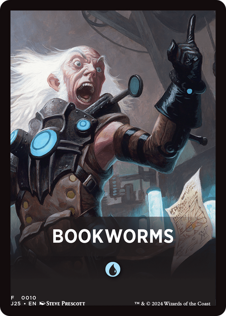 Bookworms Theme Card [Foundations Jumpstart Front Cards] | Chromatic Games