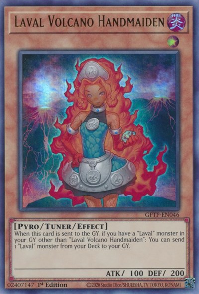 Laval Volcano Handmaiden [GFTP-EN046] Ultra Rare | Chromatic Games
