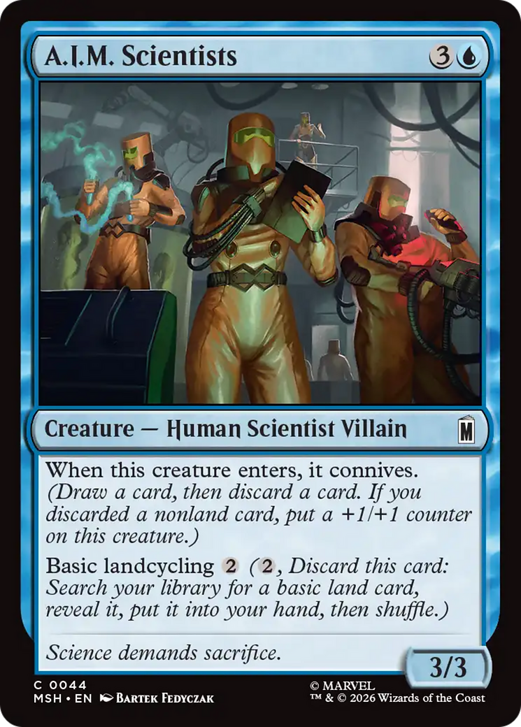 A.I.M. Scientists [Marvel Super Heroes] | Chromatic Games