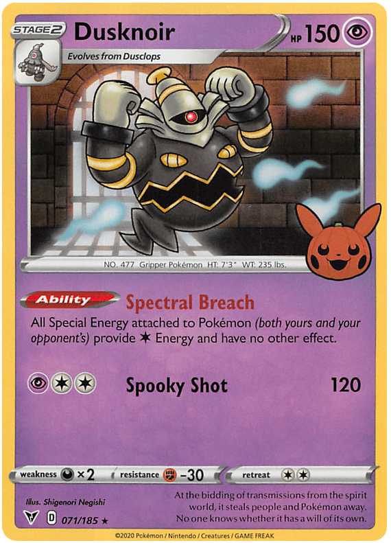 Dusknoir (071/185) [Trick or Trade 2023] | Chromatic Games