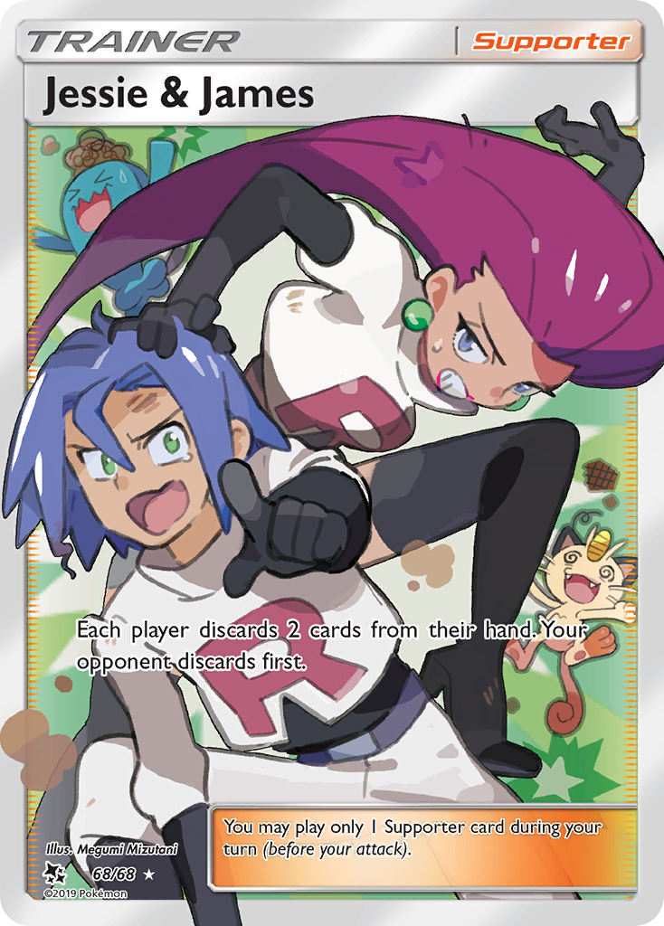 Jessie & James (68/68) [Sun & Moon: Hidden Fates] | Chromatic Games