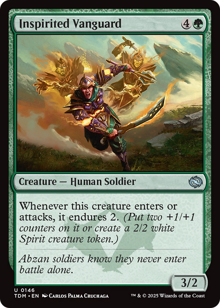 Inspirited Vanguard [Tarkir: Dragonstorm] | Chromatic Games