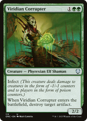 Viridian Corrupter [Phyrexia: All Will Be One Commander] | Chromatic Games