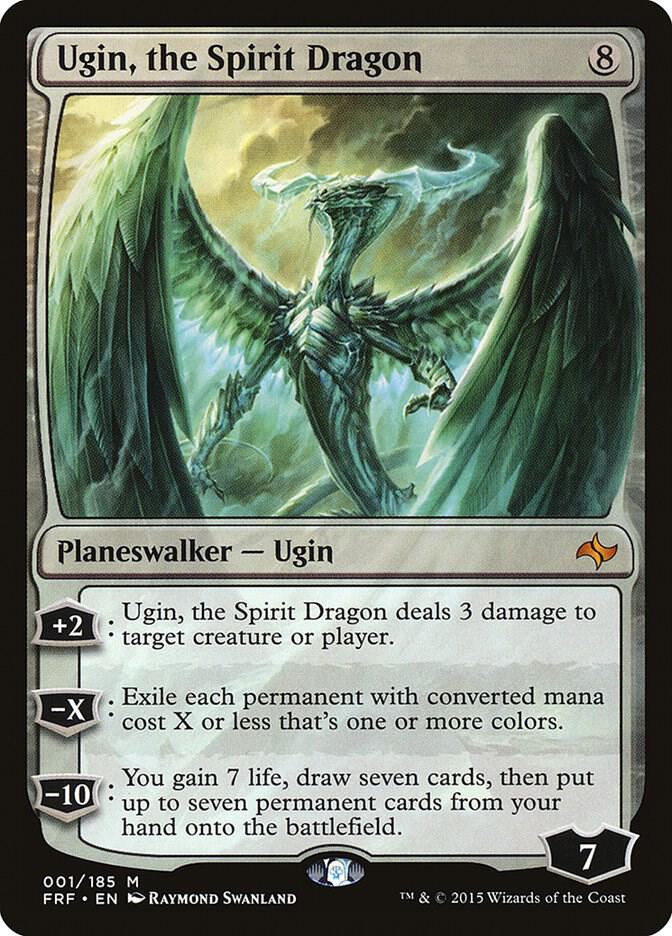 Ugin, the Spirit Dragon 1 (Fate Reforged)  | Chromatic Games
