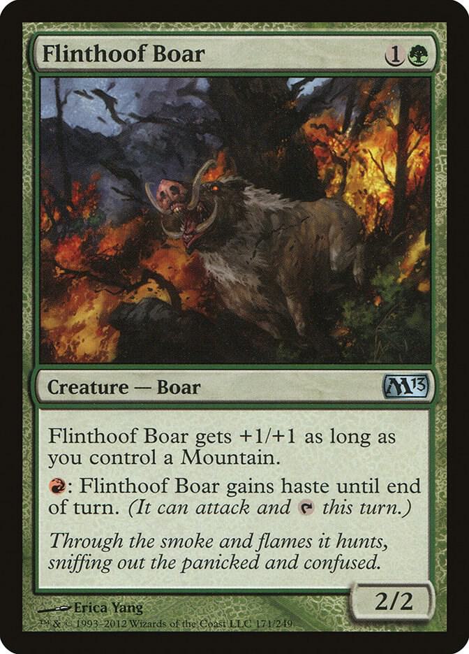 Flinthoof Boar 171/249 (Magic 2013 (M13))  | Chromatic Games