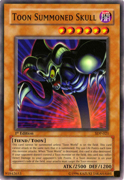 Toon Summoned Skull [SDP-021] Common | Chromatic Games