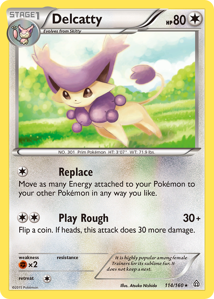 Delcatty (114/160) [XY: Primal Clash] | Chromatic Games