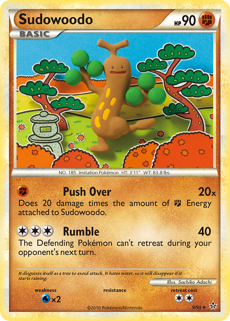 Sudowoodo (9/95) [HeartGold & SoulSilver: Unleashed] | Chromatic Games