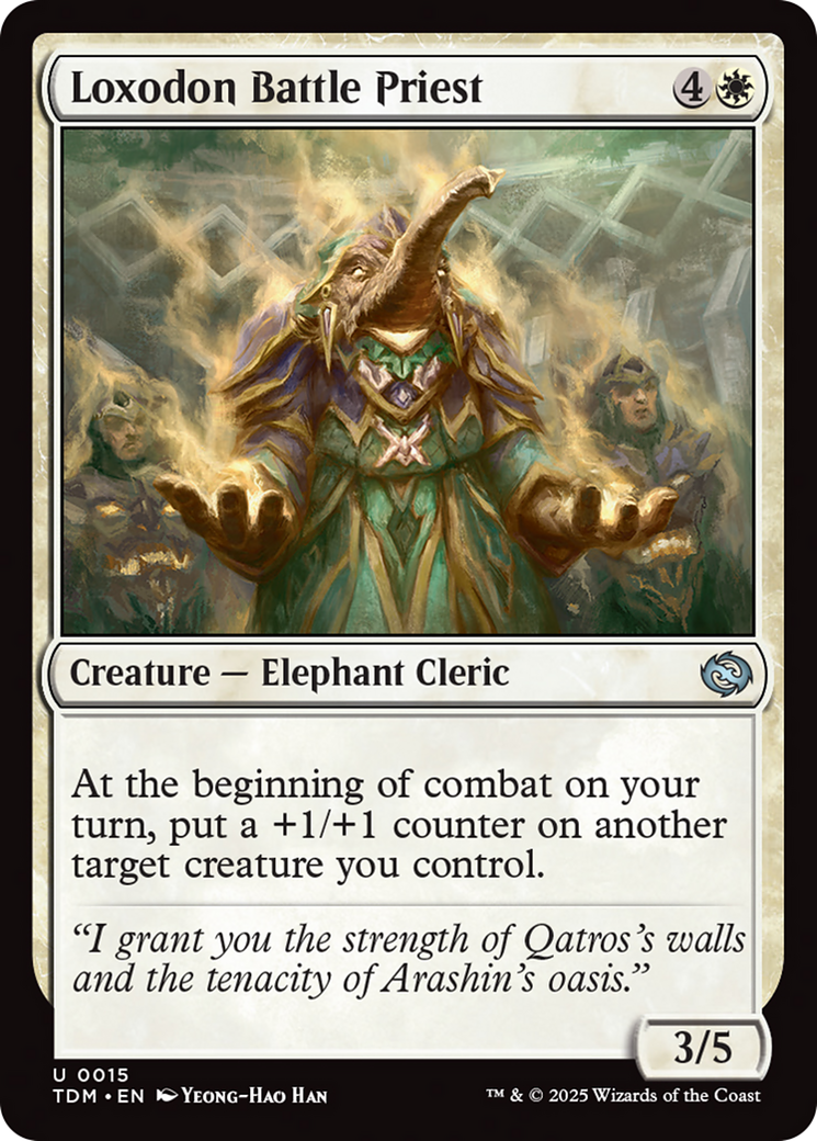 Loxodon Battle Priest [Tarkir: Dragonstorm] | Chromatic Games
