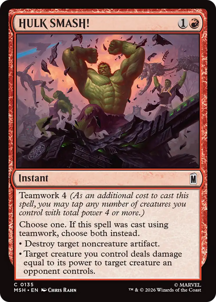 HULK SMASH! [Marvel Super Heroes] | Chromatic Games