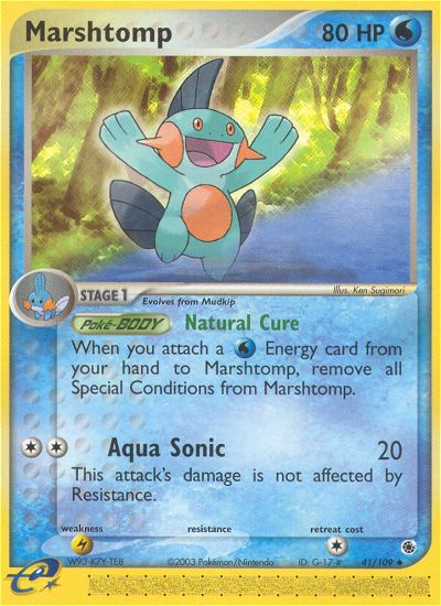 Marshtomp (41/109) [EX: Ruby & Sapphire] | Chromatic Games