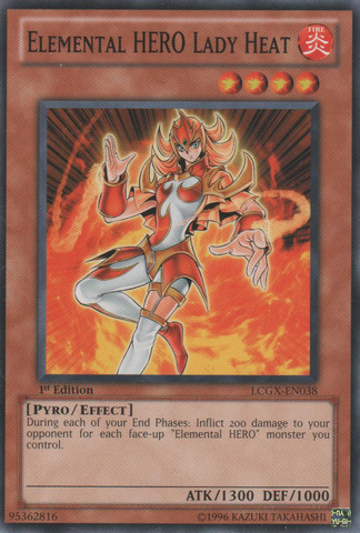 Elemental HERO Lady Heat [LCGX-EN038] Common | Chromatic Games